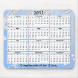 Mousepad kalender 2011 musmattor