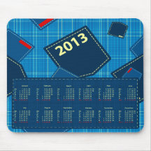 Mousepad kalender 2013 5 mus mattor