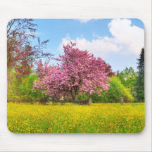 Mousepad landskap musmattor
