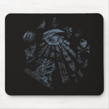 Mousepad Masonic fantasiblått Mus Mattor