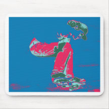 mousepad skater pop art