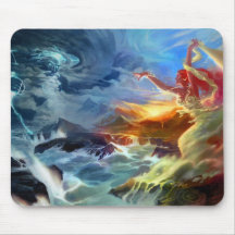 Mousepad - Teran vs. Mither o havet Mus Matta