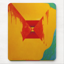 Mousepad: "Tropiskt peka". Mus Mattor