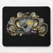 Mousepad w/dark text mus matta