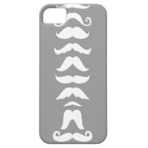 MoustacheLine Up iPhone 5 Skydd