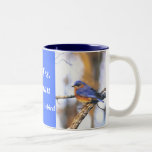 mr truman, mrs trumanEastern blåsångarekaffekopp Mugg