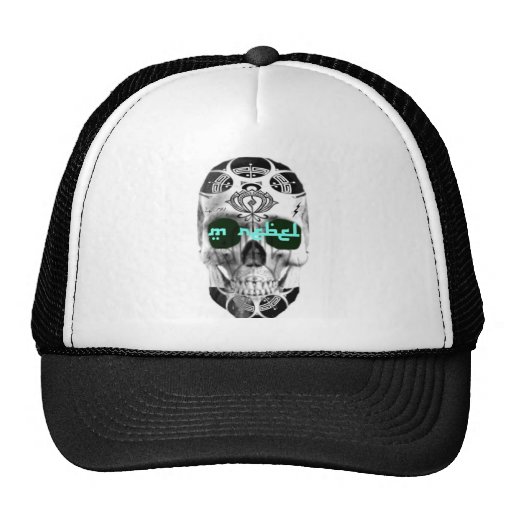 MRebel skalle Baseball Hat