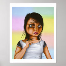 Ms-asiatflicka Print