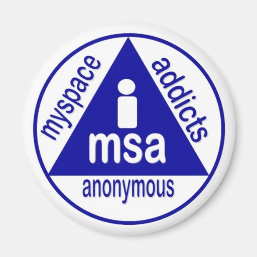 MSA:  MySpace missbrukar anonymt Magneter För Kylskåp