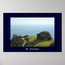 Mt Tamalpais Affisch