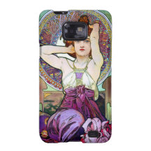 Mucha Amethyst Galaxy SII Skydd