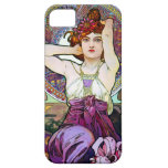 Mucha Amethyst iPhone 5 Case-Mate Skydd
