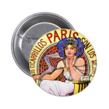 Mucha art nouveauillustration knapp