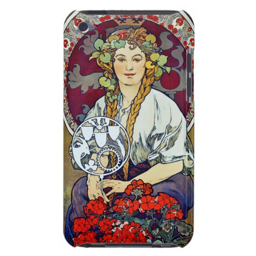 Mucha Vystava ceského iPod Touch Fodral