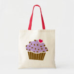 Muffin för blåbär för hjärtaChoco chip Tygkasse