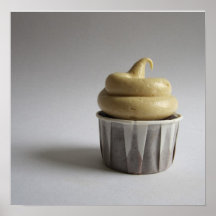 Muffin för jordnötsmörchoklad affischer