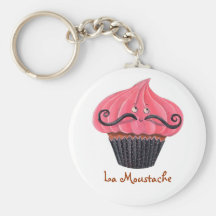 Muffin- och LaMoustache Nyckelringar