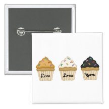 Muffin Yum Pins