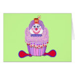 Muffinclown Hälsningskort