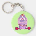 Muffinclown Nyckelring