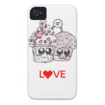 muffinen och muffinen älskar casen för för evigtip Case-Mate iPhone 4 skydd