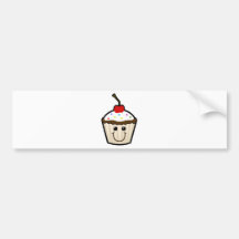 Muffinleendeansikte Bildekaler