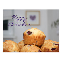 Muffins för muffin för islamisk lycklig Ramadan ka Vykort