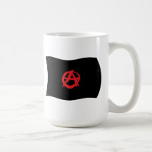 Mugg för anarkiströrelseflagga
