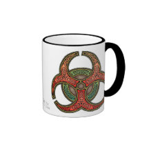 Mugg för CelticKnotwork Biohazard