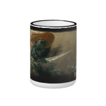 Mugg för Darkfall Unholy krigkaffe