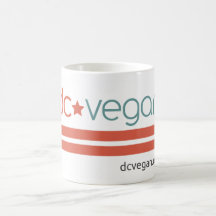 Mugg för DC-Veganflagga