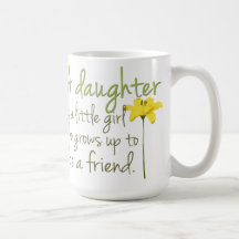 Mugg för dottercitationsteckenkaffe