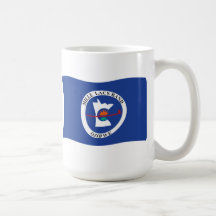 Mugg för flagga för reservation för Mille gummilac