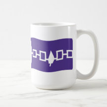Mugg för IroquoisConfederacy flagga