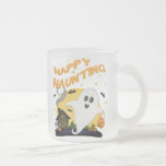Mugg för kaffe för Halloween gullig tecknadspöke