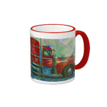 MUGG FÖR KAFFE FÖR LASTBIL FÖR STOR RIGG FÖR LASTB