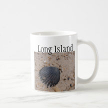 Mugg för kaffe för Long Islandkammusslasnäcka