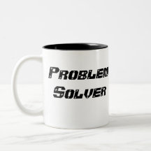 mugg för kaffe för problemsolver