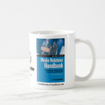 Mugg för massmediaförbindelsehandbok
