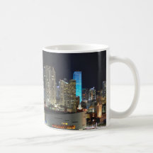 Mugg för Miami i stadens centrum CityScapekaffe