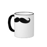 Mugg för mustaschkaffedryck