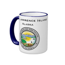Mugg för ö för Alaska St. Lawrence (Alaska)