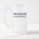Mugg för öl för MIAMI METROPOLIS