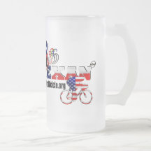 Mugg för öl för ThoroughbredTexancyklist Glass