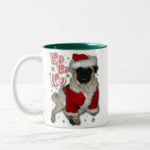 Mugg för Santa mopskaffe