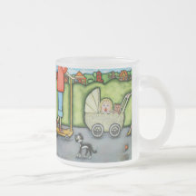 Mugg för sommarpromenadkaffe