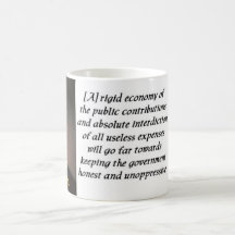 Mugg för Thomas Jefferson citationstecken 1