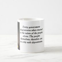 Mugg för Thomas Jefferson citationstecken 11