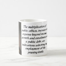 Mugg för Thomas Jefferson citationstecken 25