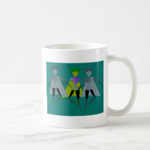 Mugg för tre dansa älvor